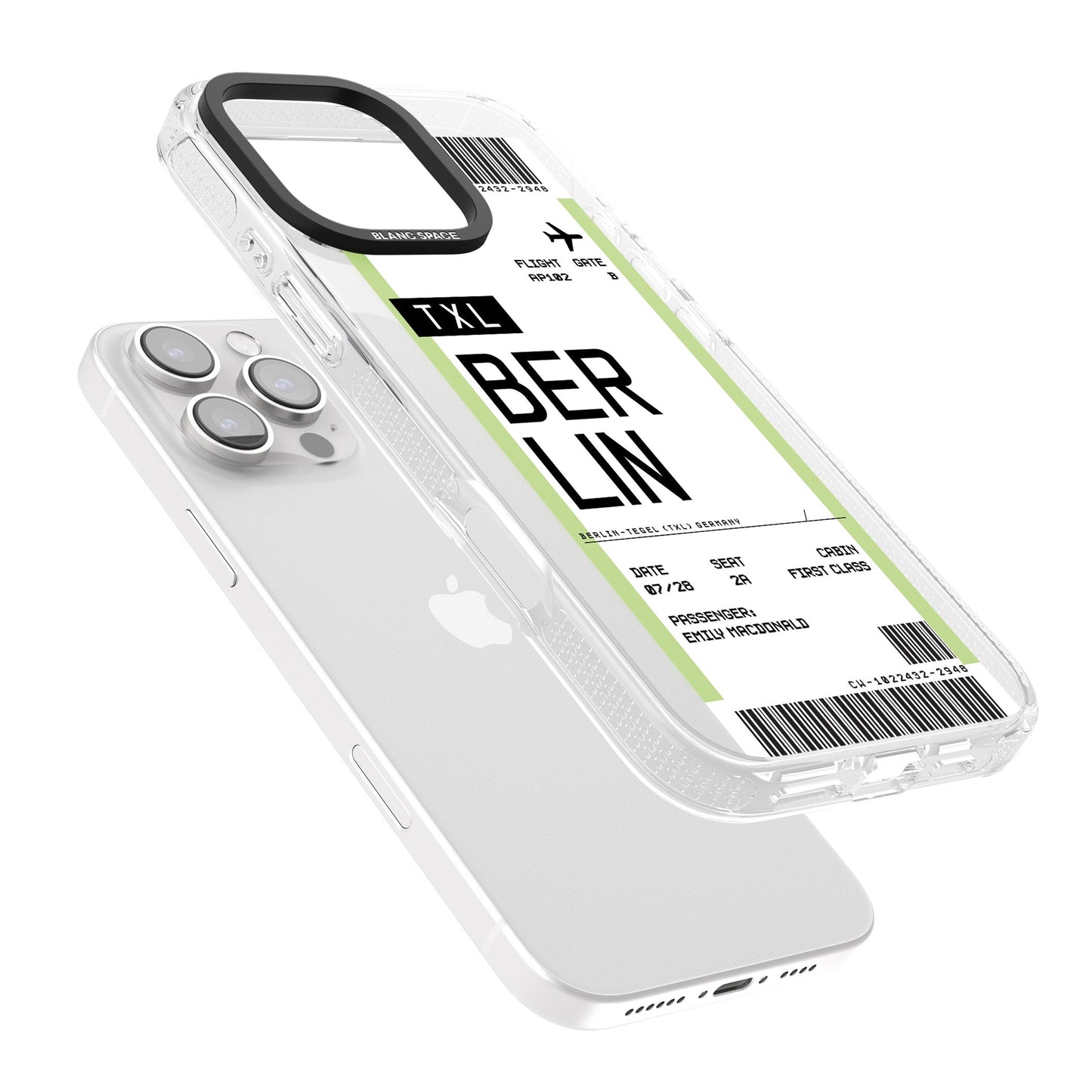 Personalised Berlin Boarding Pass