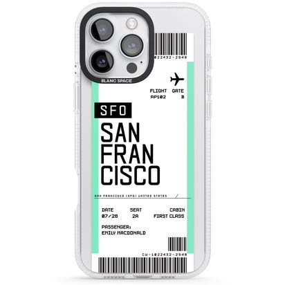 Personalised San Francisco Boarding Pass