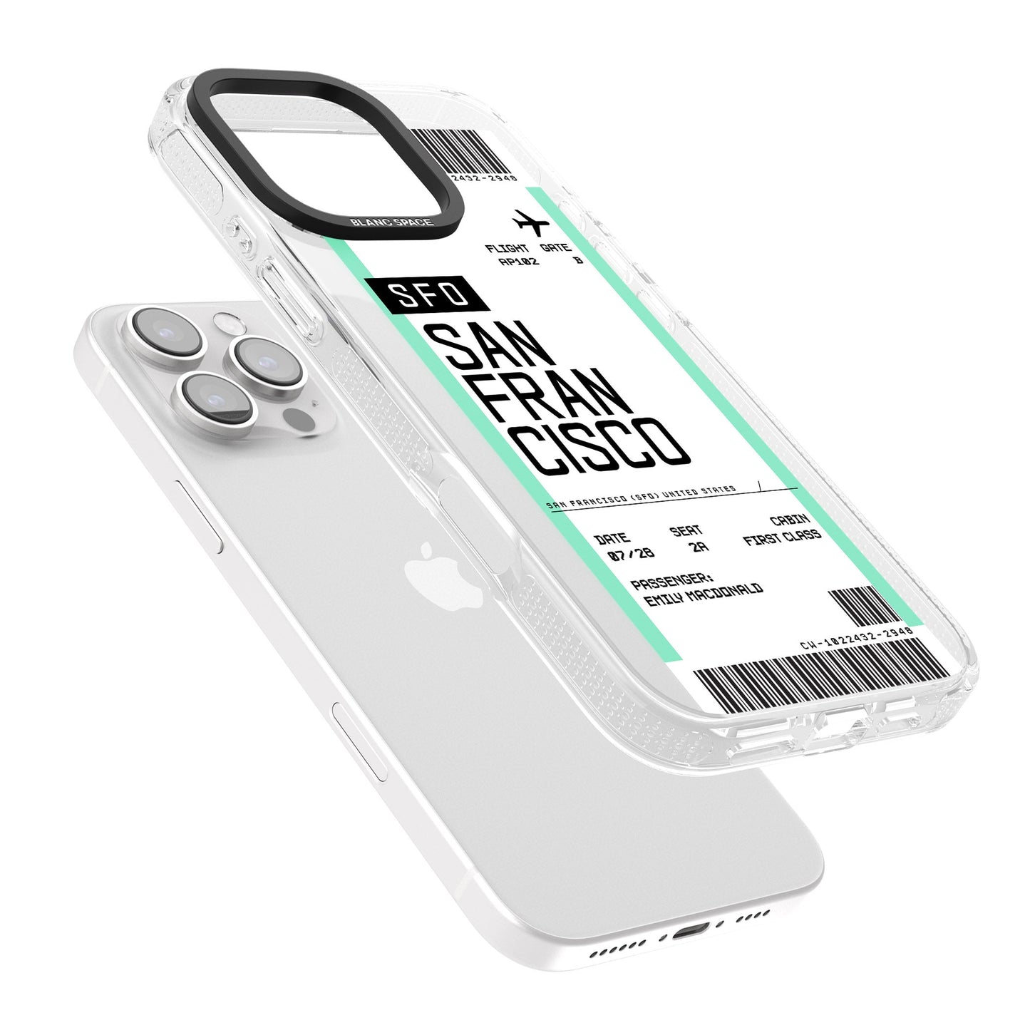 Personalised San Francisco Boarding Pass