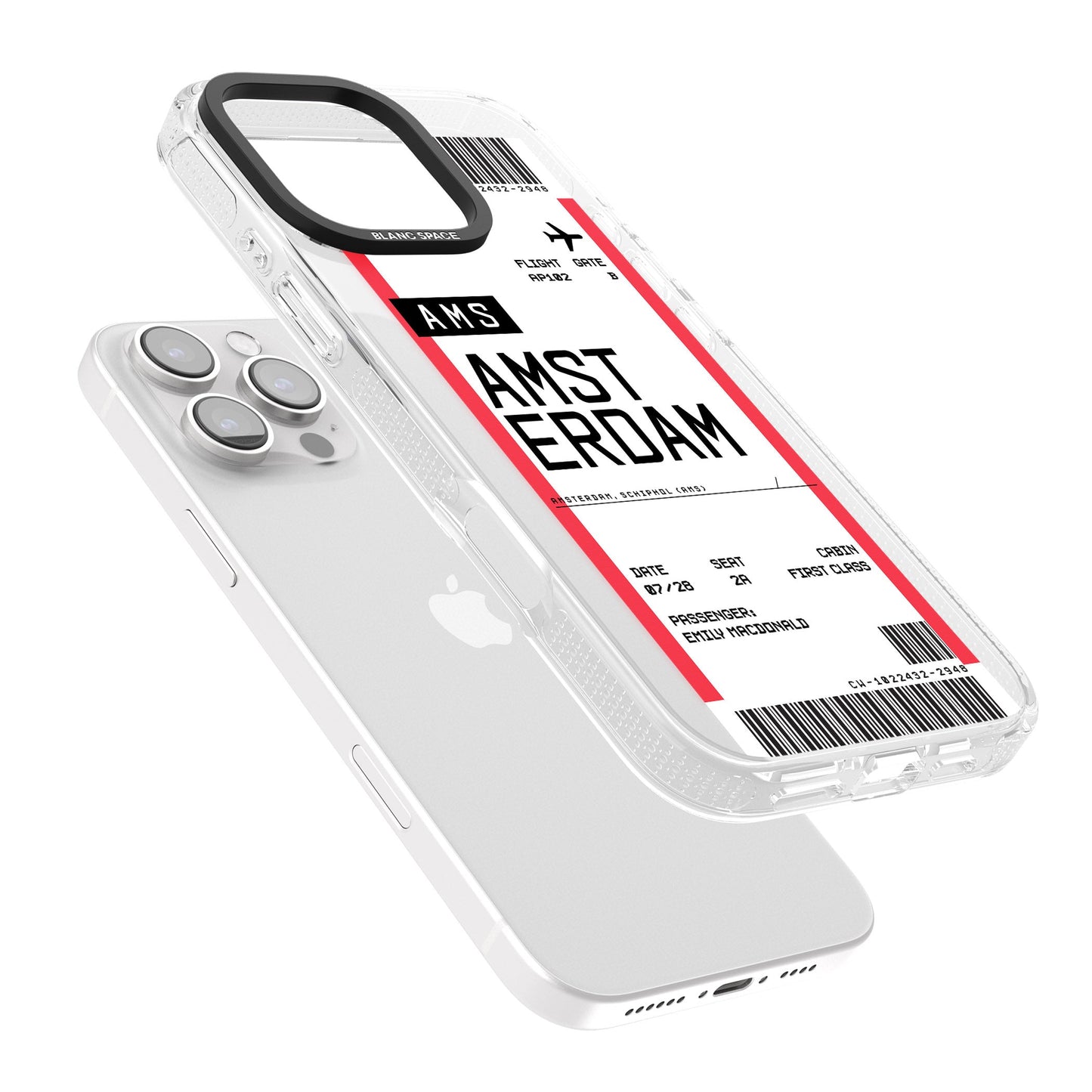 Personalised Amsterdam Boarding Pass