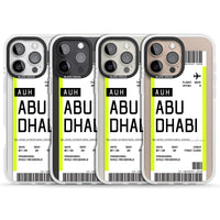 Personalised Abu Dhabi Boarding Pass