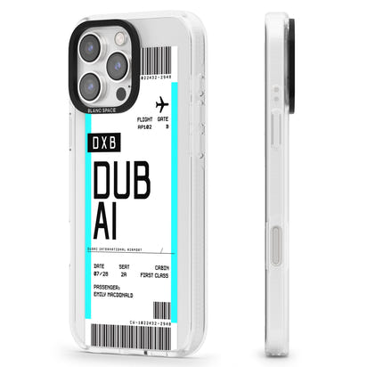 Personalised Dubai Boarding Pass