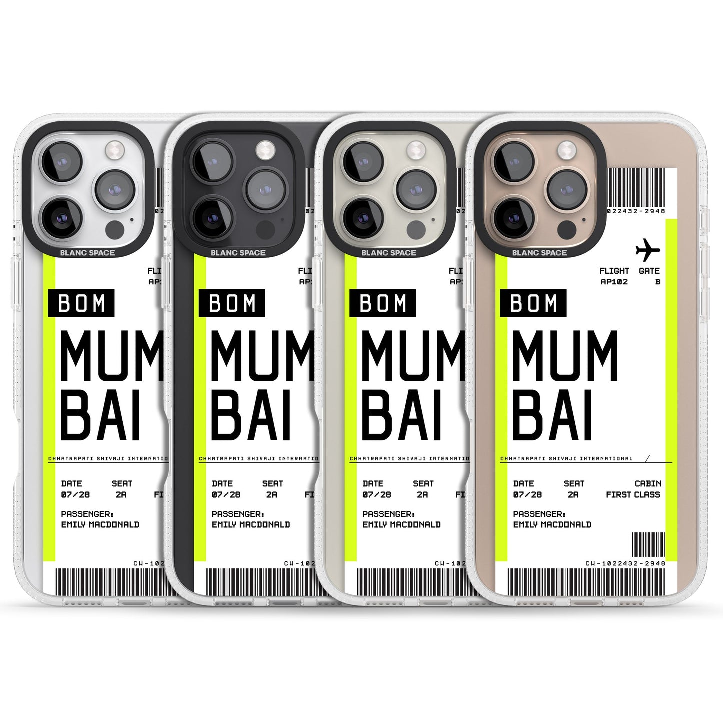 Personalised Mumbai Boarding Pass