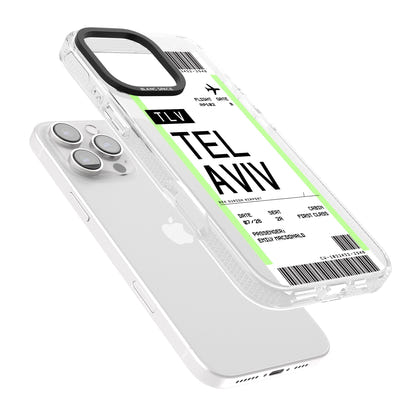 Personalisierte Bordkarte für Tel Aviv