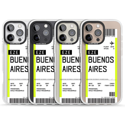 Personalised Buenos Aires Boarding Pass