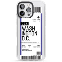 Personalised Washington D.C. Boarding Pass