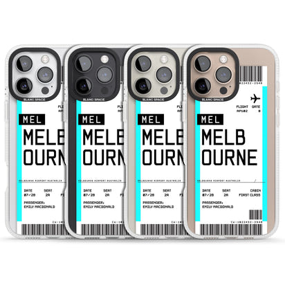Personalised Melbourne Boarding Pass