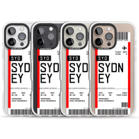 Personalised Sydney Boarding Pass