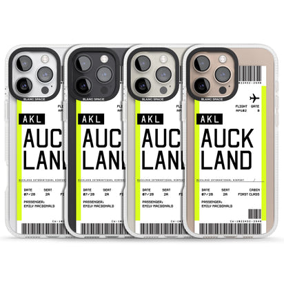 Personalised Auckland Boarding Pass