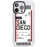 Personalised San Diego Boarding Pass