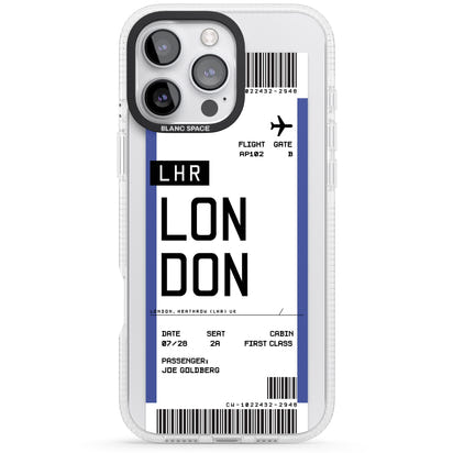 Personalised London Boarding Pass