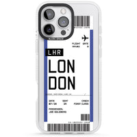 Personalised London Boarding Pass