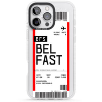 Personalised Belfast Boarding Pass
