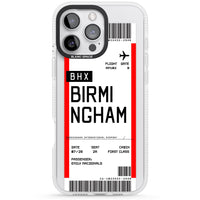 Personalised Birmingham Boarding Pass