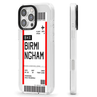 Personalised Birmingham Boarding Pass