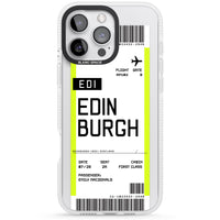 Personalised Edinburgh Boarding Pass