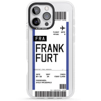 Personalised Frankfurt Boarding Pass