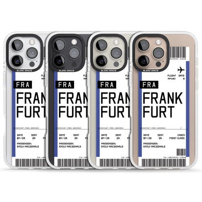 Personalised Frankfurt Boarding Pass
