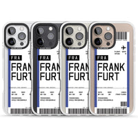 Personalised Frankfurt Boarding Pass