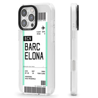 Personalised Barcelona Boarding Pass