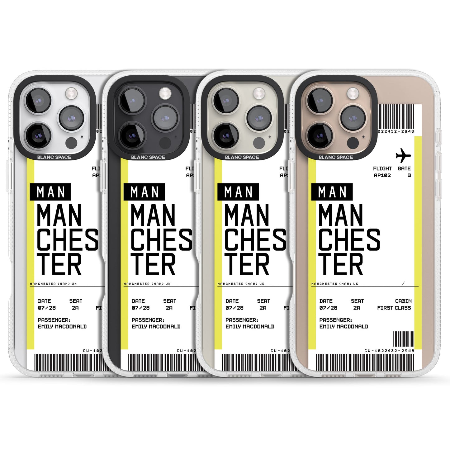 Personalised Manchester Boarding Pass