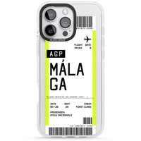 Personalised Málaga Boarding Pass