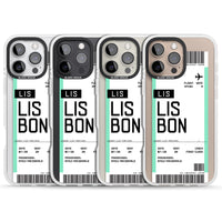 Personalised Lisbon Boarding Pass