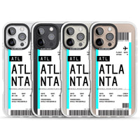 Personalisierte Atlanta-Bordkarte