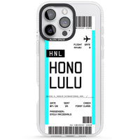 Personalised Honolulu Boarding Pass