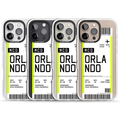 Personalised Orlando Boarding Pass