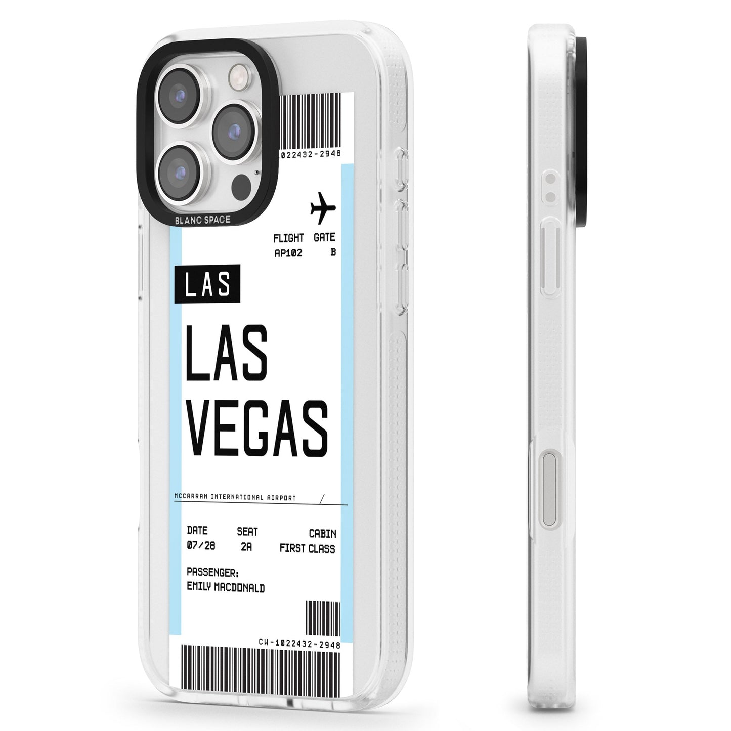 Personalised Las Vegas Boarding Pass