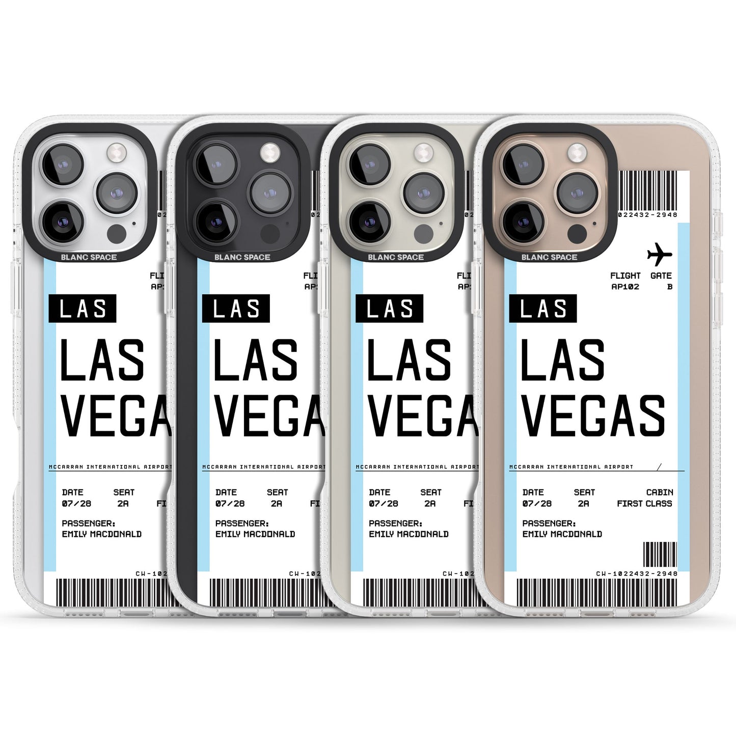 Personalised Las Vegas Boarding Pass