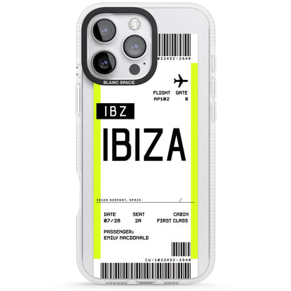 Personalised Ibiza Boarding Pass