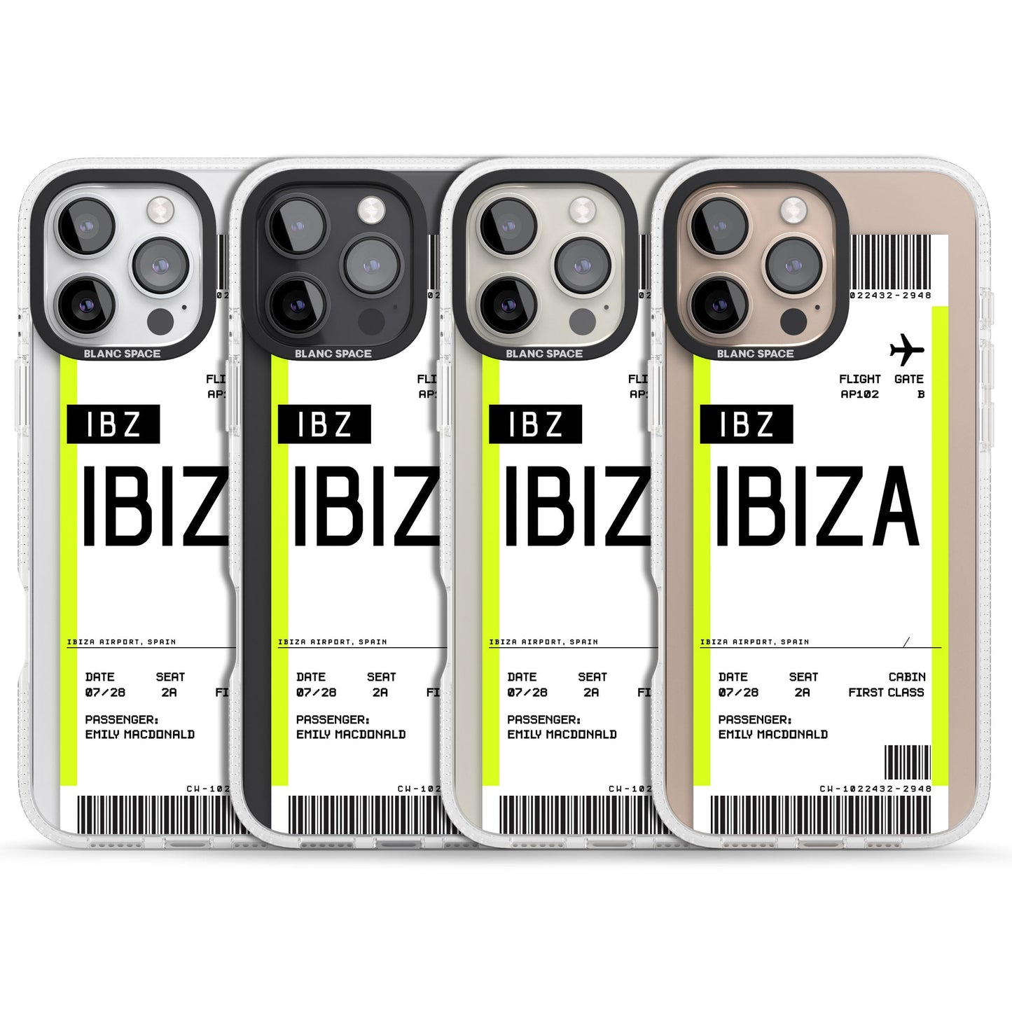Personalised Ibiza Boarding Pass