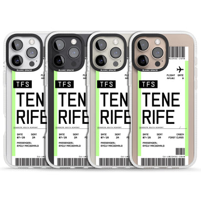 Personalised Tenerife Boarding Pass