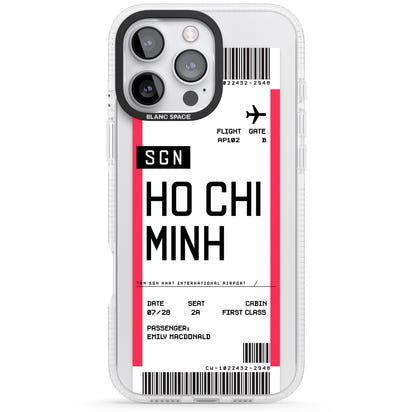 Personalised Ho Chi Minh Boarding Pass