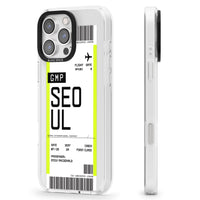 Personalised Seoul Boarding Pass