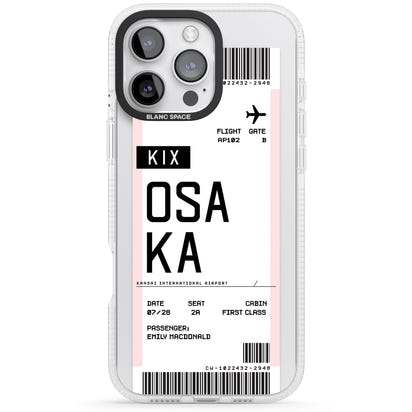 Personalised Osaka Boarding Pass