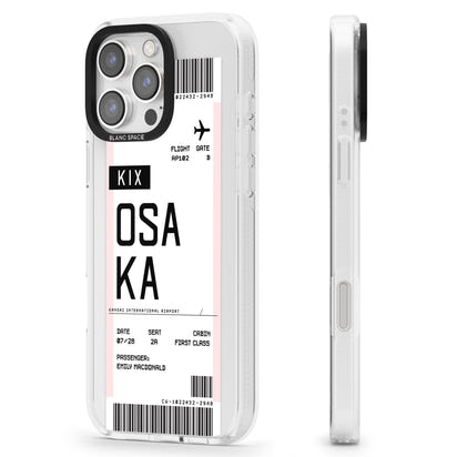Personalised Osaka Boarding Pass