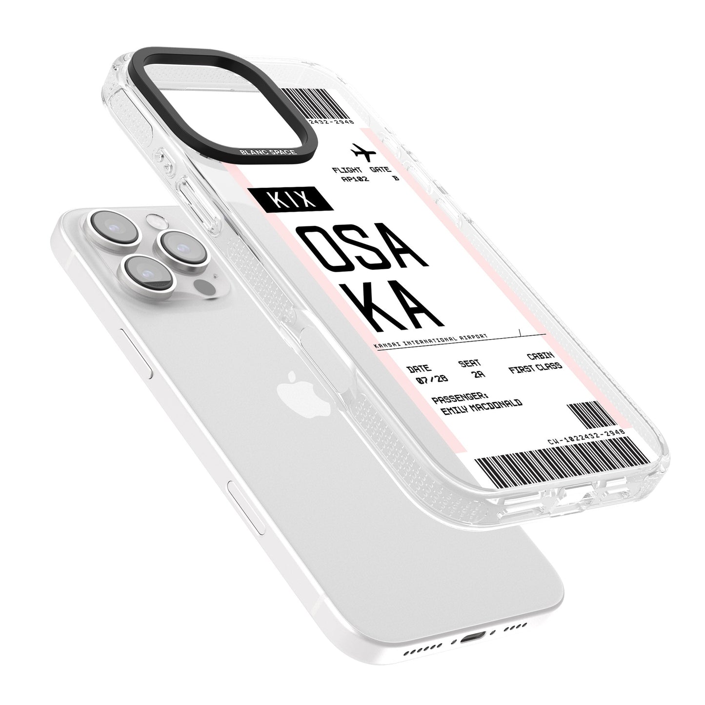 Personalised Osaka Boarding Pass