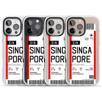 Personalised Singapore Boarding Pass