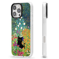 Cat in Klimt's Garden