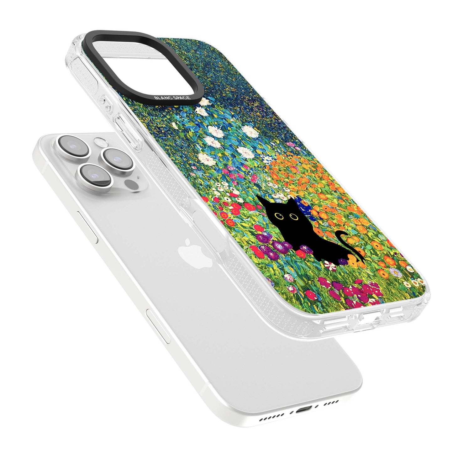 Cat in Klimt's Garden