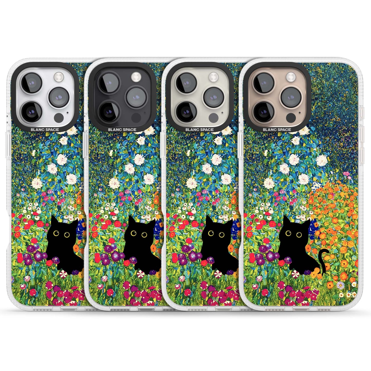 Cat in Klimt's Garden