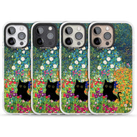 Cat in Klimt's Garden