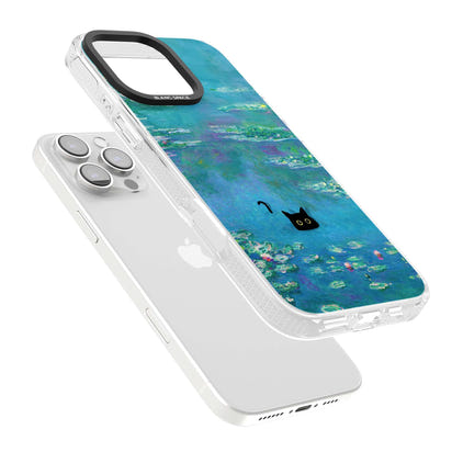 Cat in Monet's Water Lillies