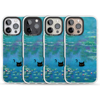 Cat in Monet's Water Lillies