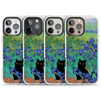 Le chat dans les Iris de Van Gogh