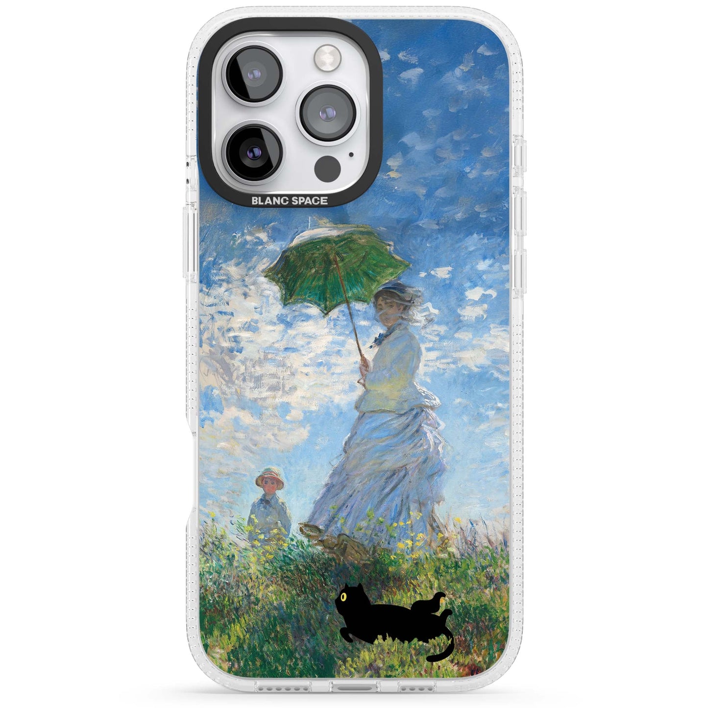 Cat with Monet's Parasol Lady