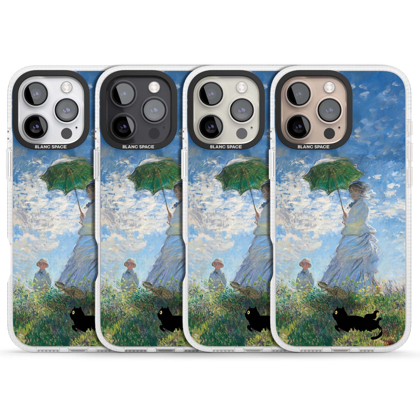 Cat with Monet's Parasol Lady